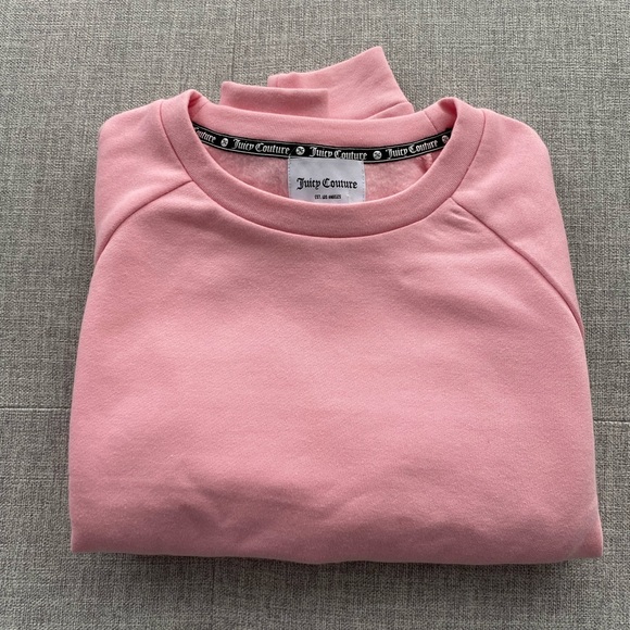 Juicy Couture cropped pink sweatshirt - Picture 4 of 4